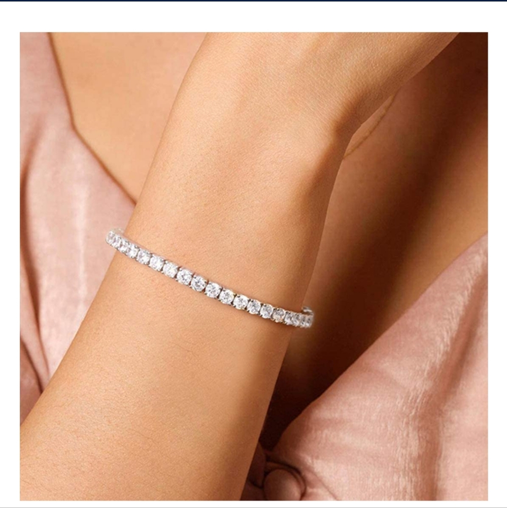 Swarovski crystal tennis bracelet